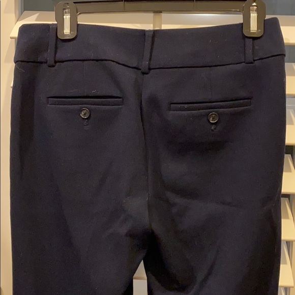 Loft navy wide leg trouser - Picture 3 of 4